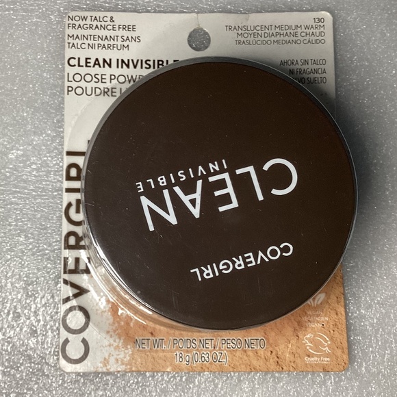 Covergirl Clean Invisible Loose Powder 130 Translucent Medium Warm - Picture 3 of 7